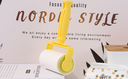 Summer Pineapple Pattern Lint Roller (Yellow)
