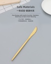 Gold-Plated Stainless Steel Table Knife