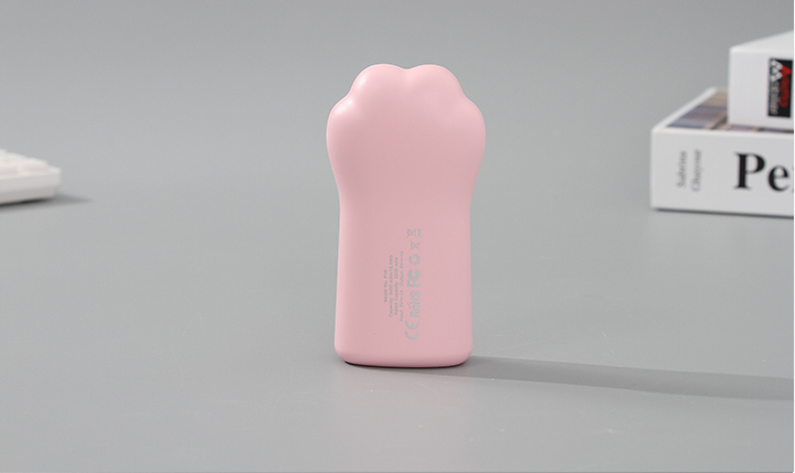 Lovely Cat Paw Power Bank 5000mah - P16(Pink)