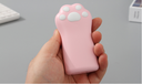 Lovely Cat Paw Power Bank 5000mah - P16(Pink)
