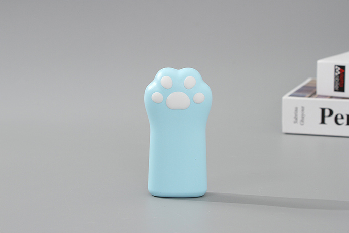 Lovely Cat Paw Power Bank 5000mah - P16(Blue)
