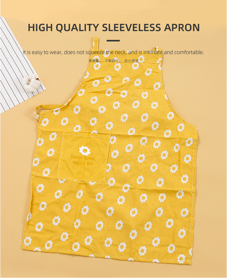 Sunflower Bib Apron
