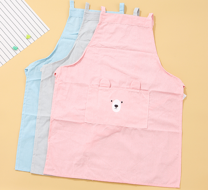 Bear Ear Bib Apron