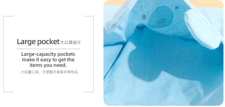 Bear Ear Bib Apron