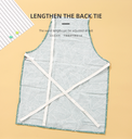 Leaves Series Bib Apron