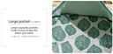 Leaves Series Bib Apron