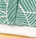 Leaves Series Hanging Storage Bag with 3 Pockets and 3 Hooks