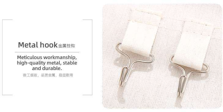 Leaves Series Hanging Storage Bag with 3 Pockets and 3 Hooks