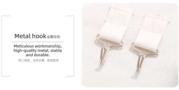 Leaves Series Hanging Storage Bag with 7 Pockets and 2 Hooks