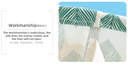 Leaves Series Square Fabric Storage Basket with 4 Compartments