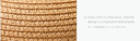 Leisure Travelling Straw Hat