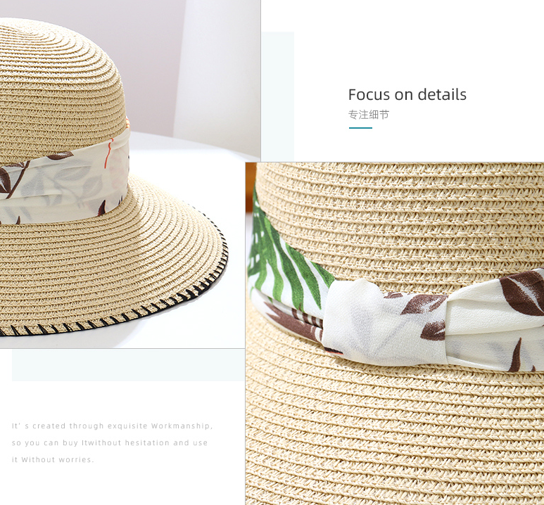 Leisure Travelling Straw Hat
