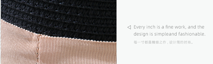 Ribbon Narrow Brim Straw Hat
