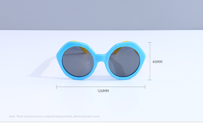 Stylish Round Frame Sunglasses for Kids