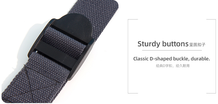 Solid Color Yoga Strap(Black)