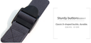 Solid Color Yoga Strap(Black)