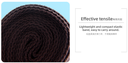 Solid Color Yoga Strap(Black)