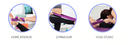 Solid Color Yoga Strap(Purple)