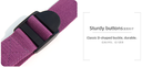 Solid Color Yoga Strap(Purple)