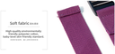 Solid Color Yoga Strap(Purple)