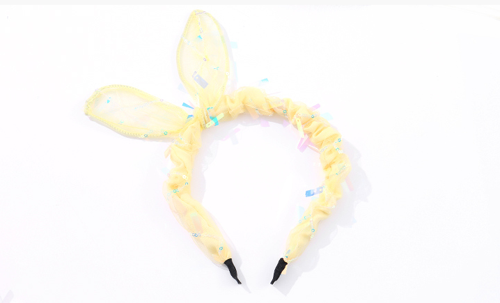 Sequin Bunny Ear Headband