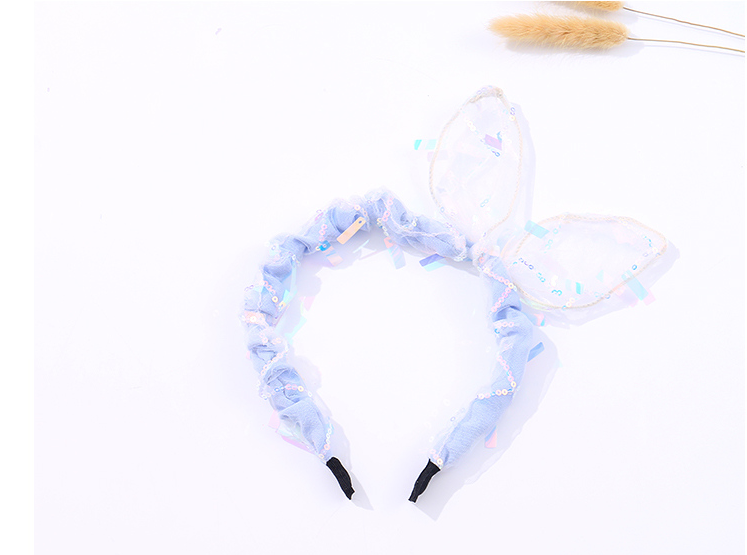 Sequin Bunny Ear Headband