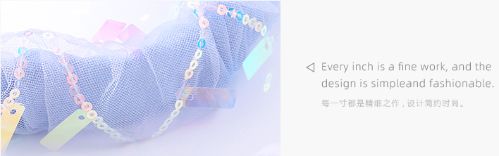 Sequin Wrinkled Headband