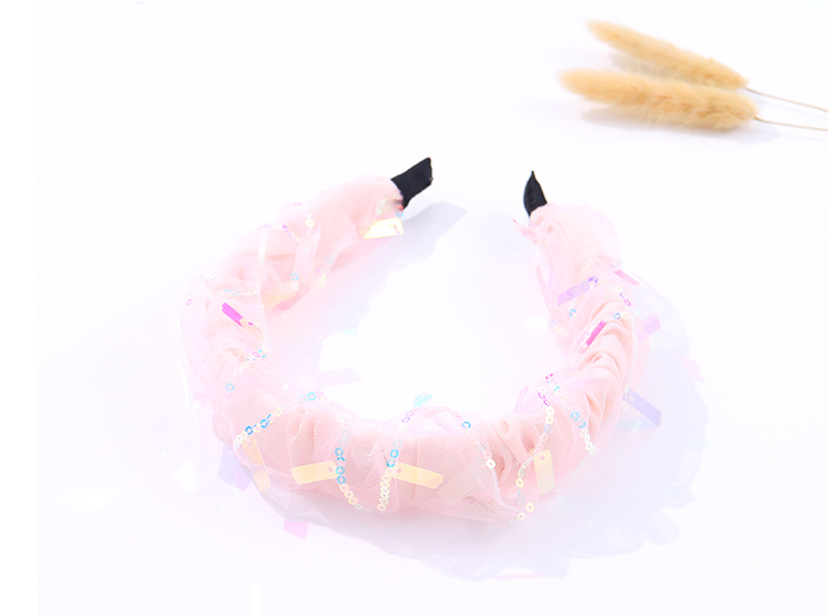 Sequin Wrinkled Headband