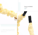 Simple Artificial Pearl Stylish Headband