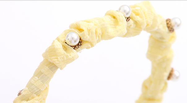 Simple Artificial Pearl Stylish Headband