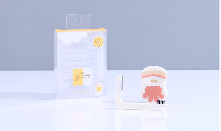 Portable Eyelash Curler Eyebrow Razor Set(Eyelash Curler and Eyebrow Razor)