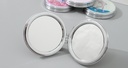 Portable Round Makeup Mirror (Glitters Series - Dolphin)