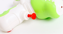 Crocodile squirt gun bath toy set