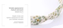 Elegant Floral Waving Headband