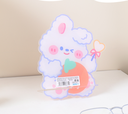 مرآة طاولة من الأكريليك على شكل خاص من سلسلة Pet Bunny