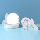 مرآة طاولة على شكل لوح KT من سلسلة Garden Bunny مع حامل