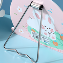 مرآة طاولة على شكل لوح KT من سلسلة Garden Bunny مع حامل