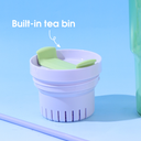 1200 مل/40.57 أونصة سائلة. كوب ترمس أساسي كبير جدًا مع شفاطة (وردي)