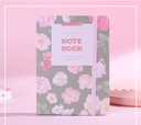 دفتر ملاحظات بغلاف مقوى من Jungle Wildflower مقاس A6