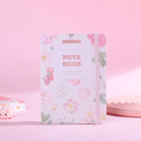 دفتر ملاحظات بغلاف مقوى من Jungle Wildflower مقاس A6