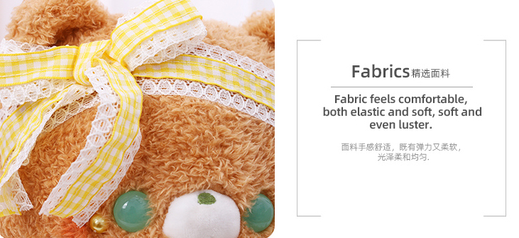 Lace Bow Bear Doll(S)