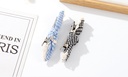 Sweet Checks Lace Bow Hair Clip 2 PCS
