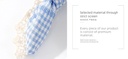 Sweet Checks Lace Bow Hair Clip 2 PCS
