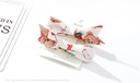 Cute Bear Checks Bow Hair Clip Set