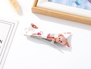 Cute Bear Checks Bow Hair Clip Set