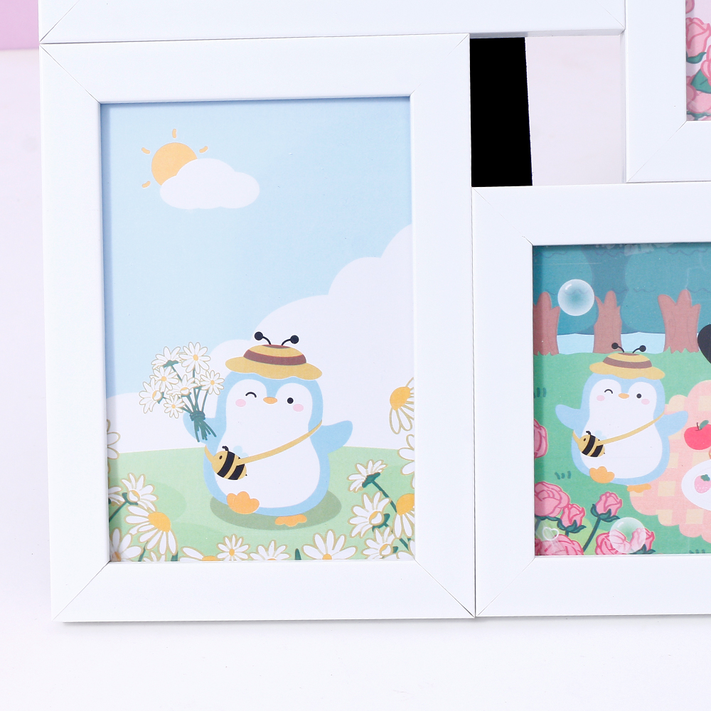 إطار صورة مجمعة مقاس 3.5 × 5 بوصات (أبيض) من Outing Diary