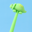 قلم جل أدفينتشر ديناصور فالي ويجل أسود 0.5 ملم