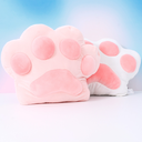 وسادة مخلب قطة على شكل كرة لحم لطيفة (وردي)