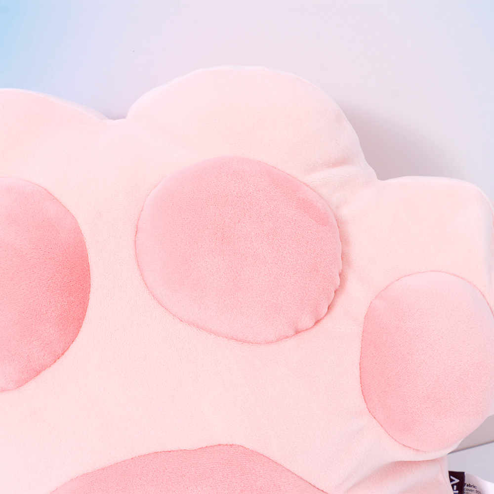 وسادة مخلب قطة على شكل كرة لحم لطيفة (وردي)