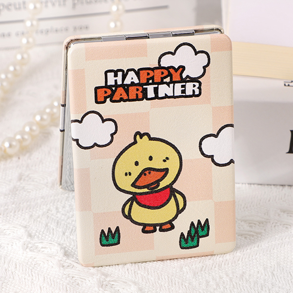 مرآة محمولة عصرية من Happy Partner Square